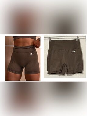 Gymshark High-Rise Seamless Shorts Expresso Mari Gymshark High-Rise Seamless
